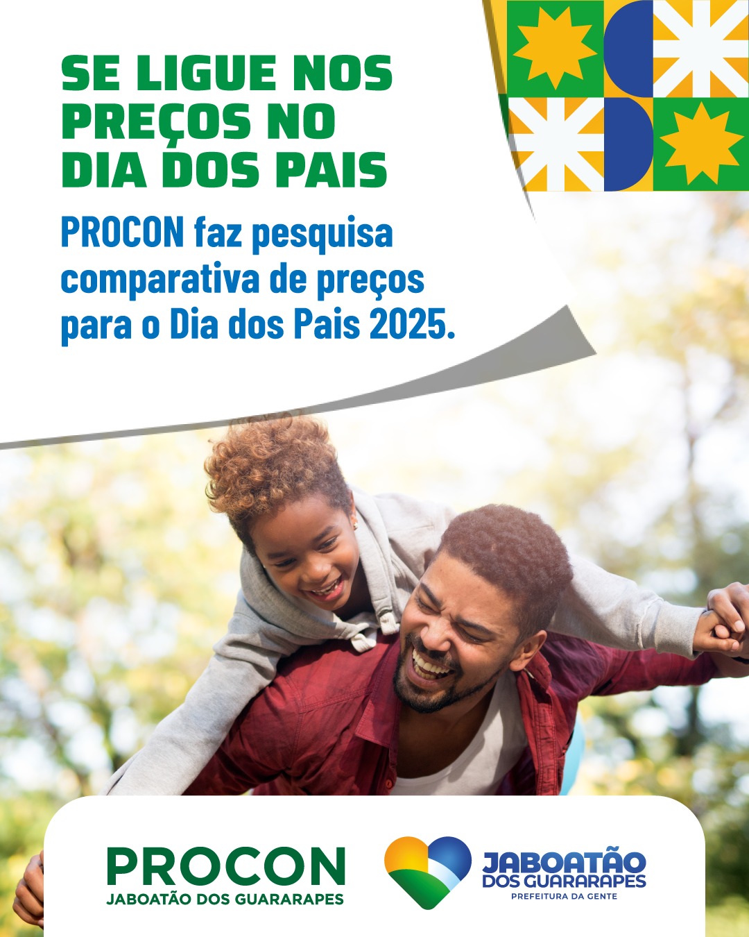 Leia mais sobre o artigo Procon Jaboatão divulga pesquisa de preços para o Dia dos Pais e orienta consumidores